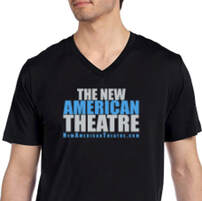 T-shirts and tickets to The New American Theatre